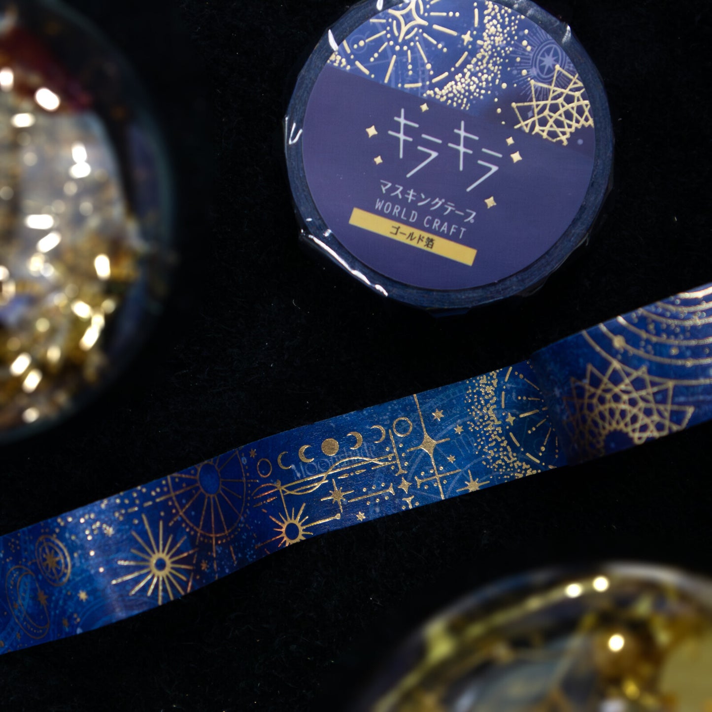 WORLD CRAFT Kira Kira Washi Tape - Astrology