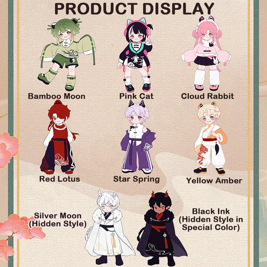 NAGI Cub Study Tour Season Series Action Figure Doll Blind Box