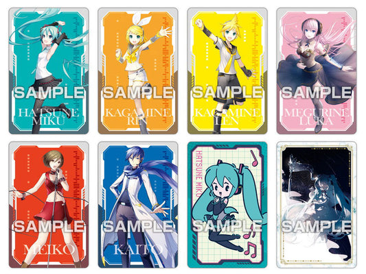 Hatsune Miku Metallic Card & Gum