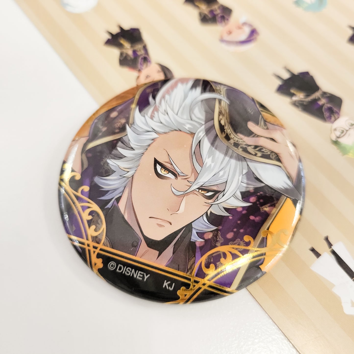 Twisted Wonderland Button Pin - Jack Howl -