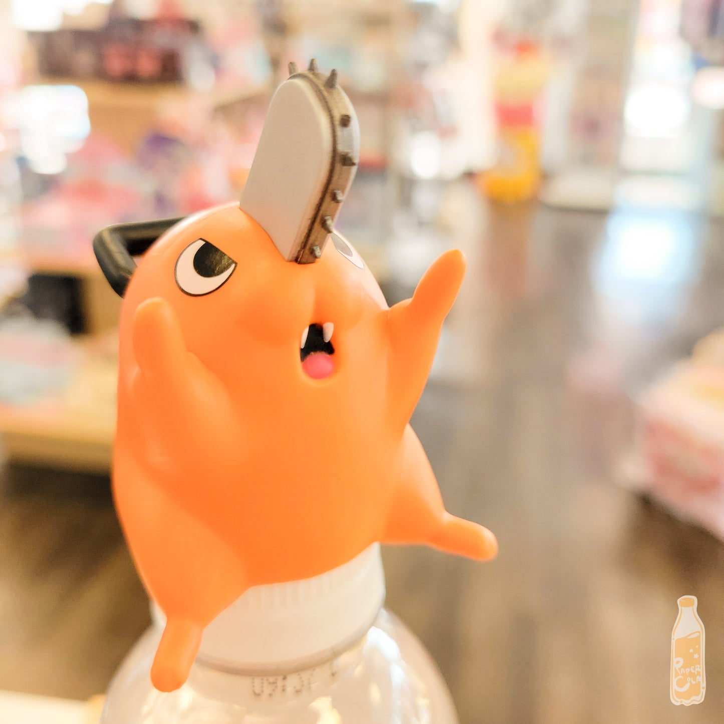 Chainsaw Man Pochita Bottle Cap Figure