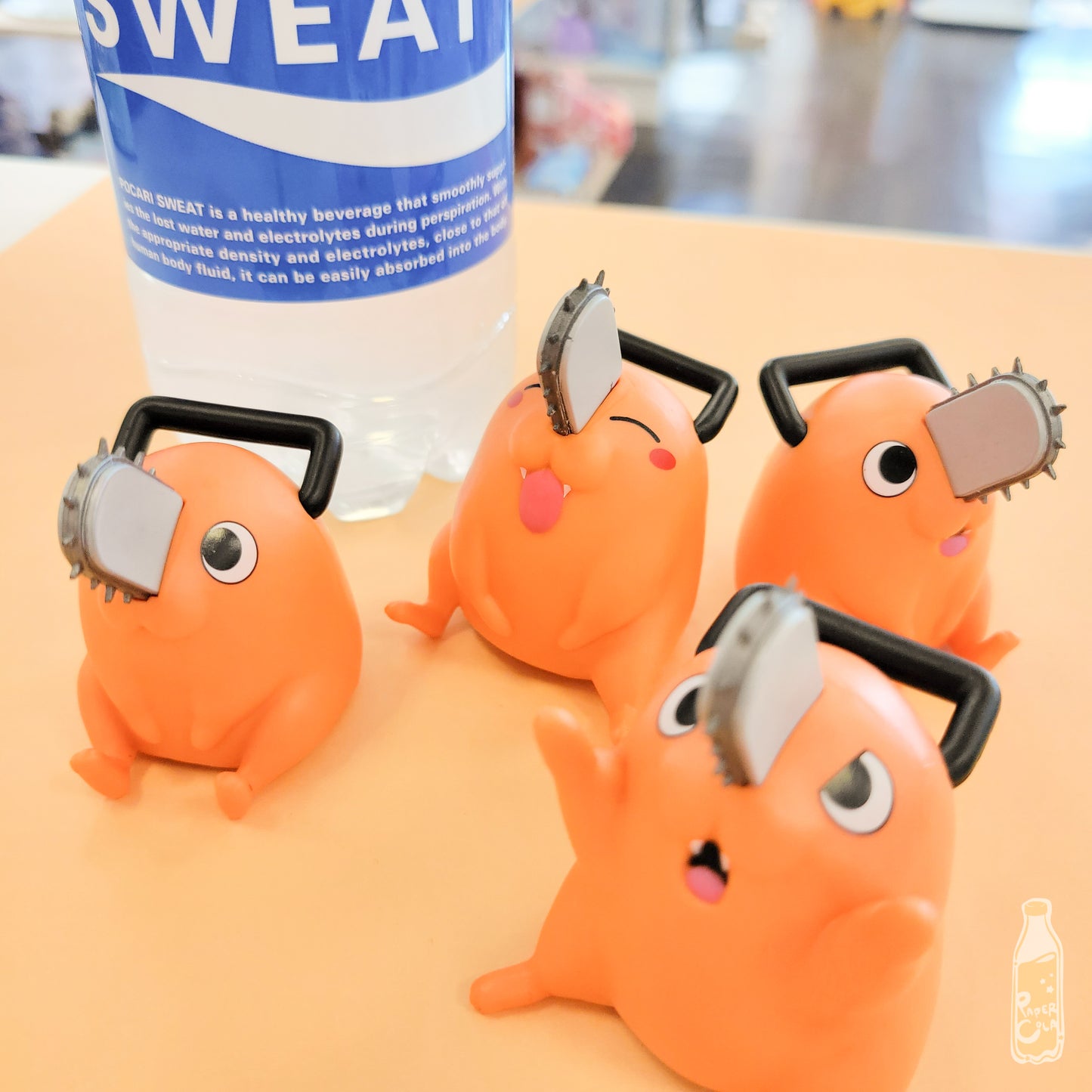 Chainsaw Man Pochita Bottle Cap Figure