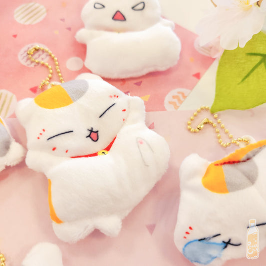 Nyanko Sensei Flat Plush Keychain