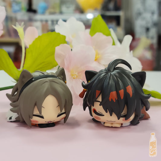 NIJISANJI Luxiem Ohiru Neko Mini Figure Vox "Akuma & Mysta Rias"