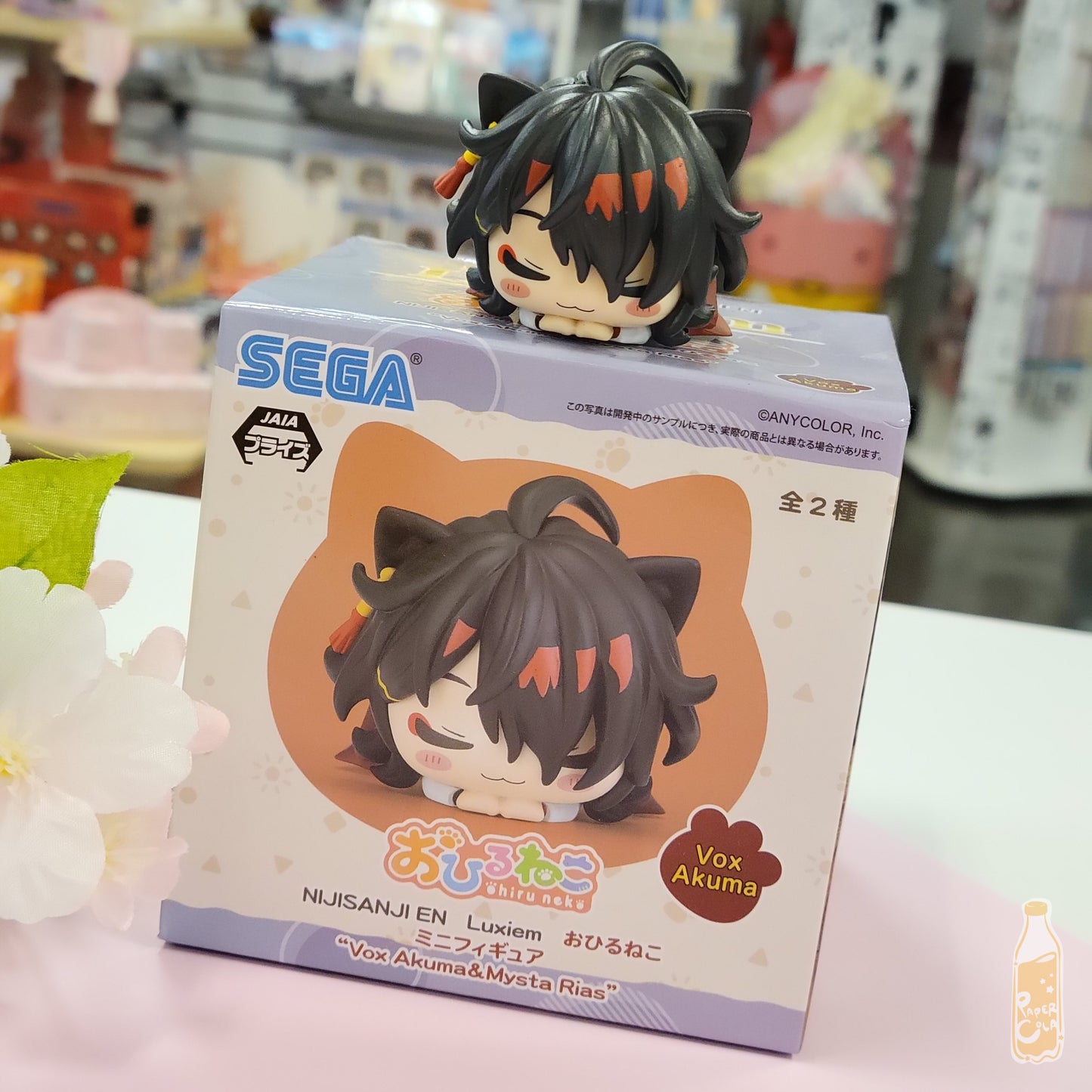 NIJISANJI Luxiem Ohiru Neko Mini Figure Vox "Akuma & Mysta Rias"