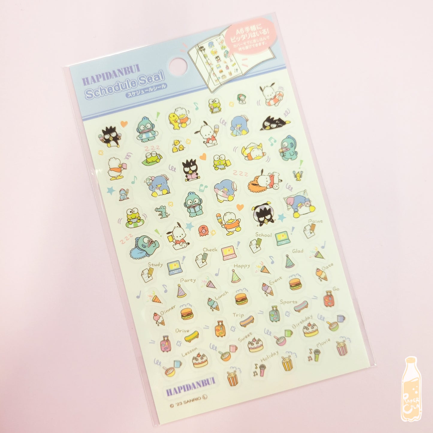 Sanrio Characters / Hapidanbui Schedule Seal