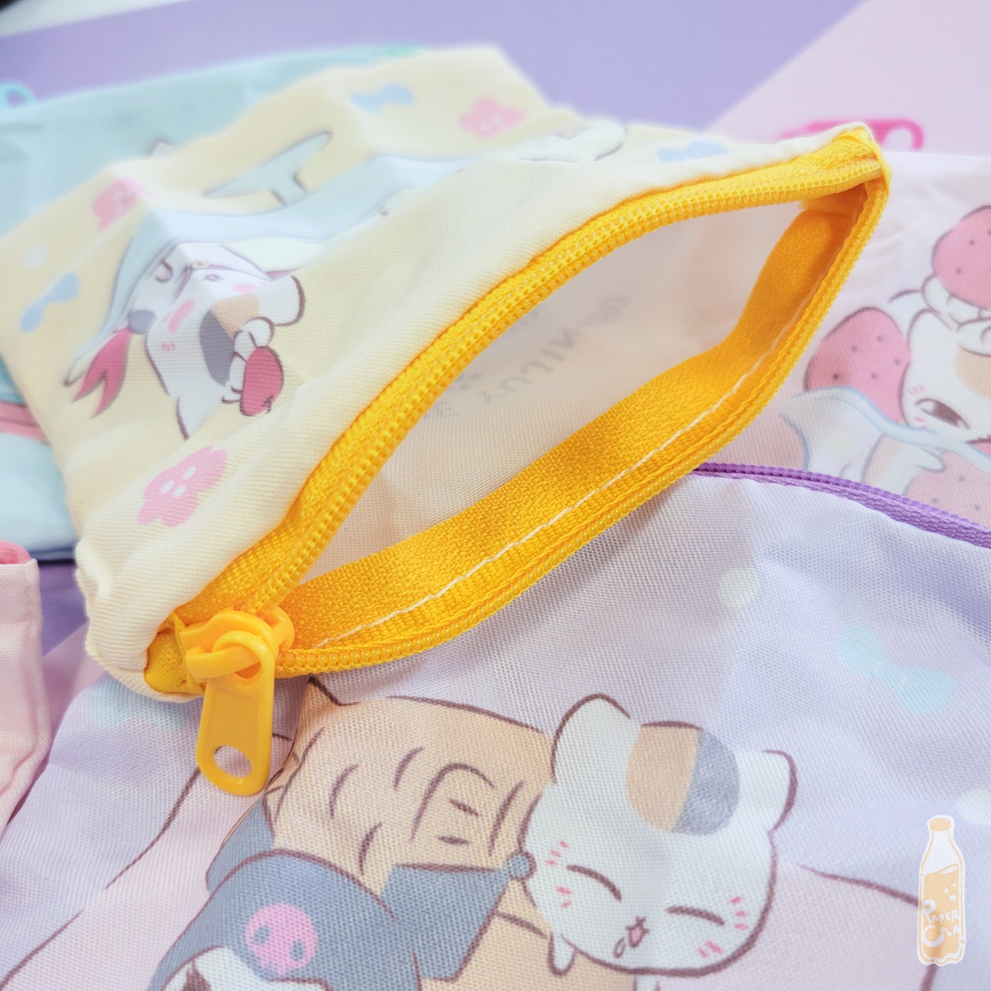 Natsume Yuujinchou x Sanrio Characters Zip Pouch