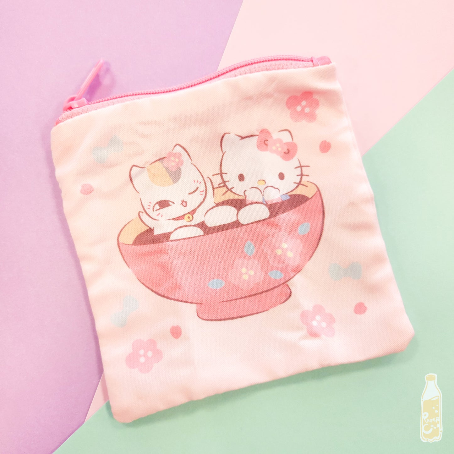 Natsume Yuujinchou x Sanrio Characters Zip Pouch