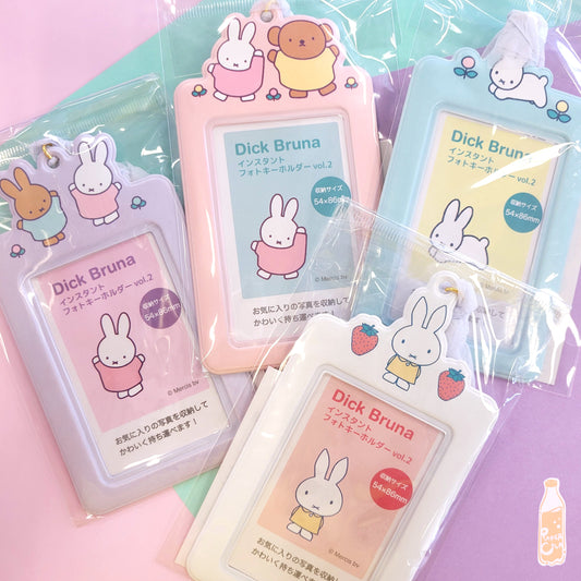 Miffy Instant Photo Keychain