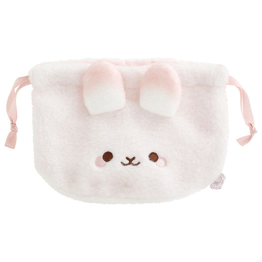 Sugar Cocomuu Plush Drawstring Bag