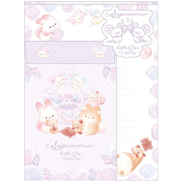 Sugarcocomuu Letter Set (Lolli and Pop's Candy Day)