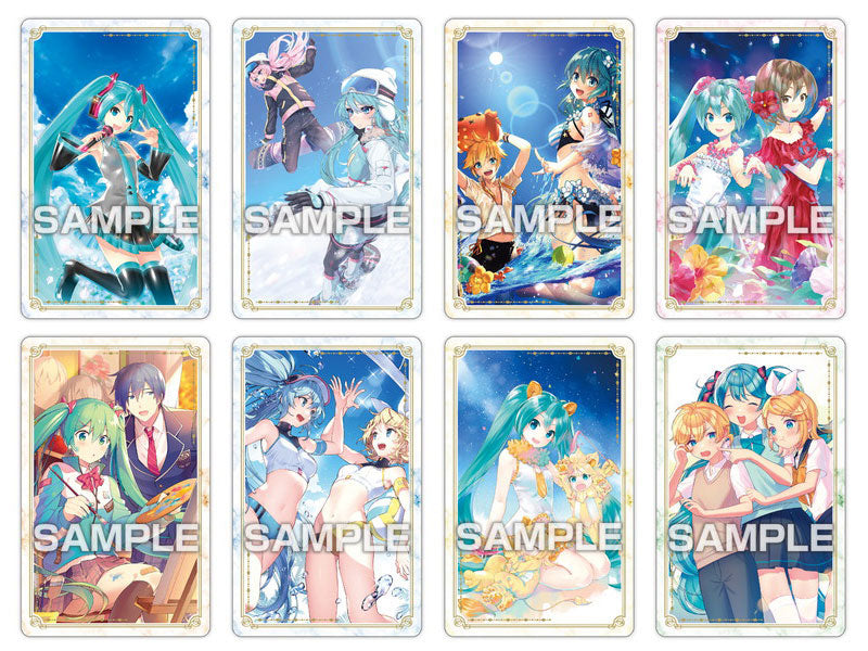 Hatsune Miku Metallic Card & Gum