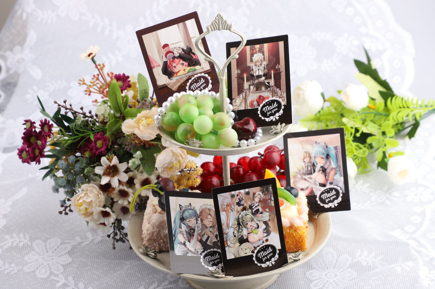 Goddess of Victory: Nikke Trading Cheki Style Photo Card Maid & Bunny Girl