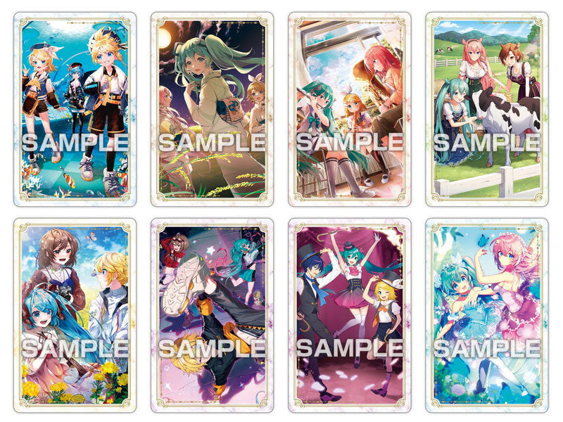 Hatsune Miku Metallic Card & Gum
