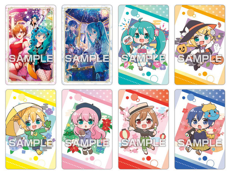 Hatsune Miku Metallic Card & Gum