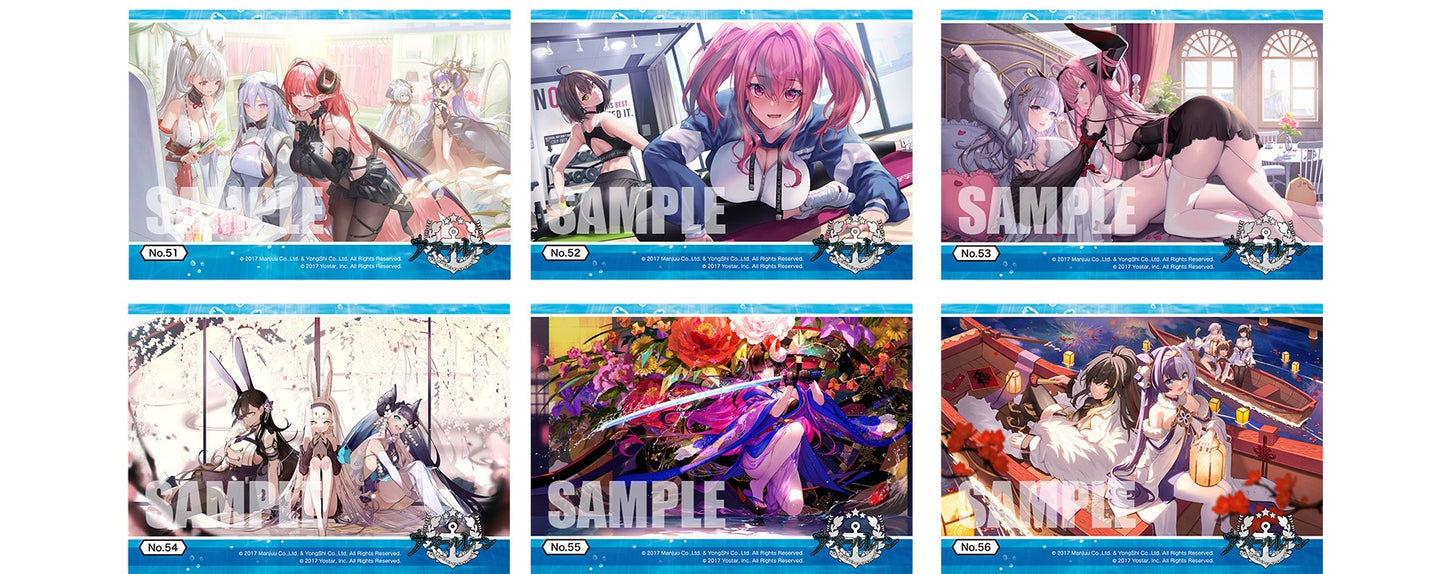AZUR LANE Clear Trading Card Vol.2