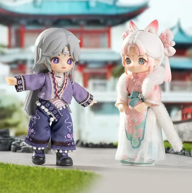 NAGI A Happy Excursion Series Action Figure Doll Blind Box