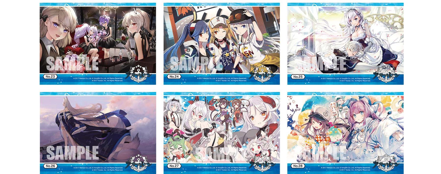 AZUR LANE Clear Trading Card Vol.1