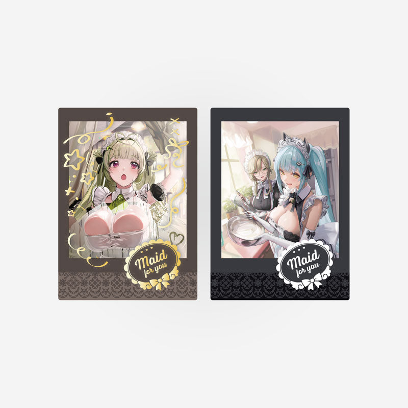 Goddess of Victory: Nikke Trading Cheki Style Photo Card Maid & Bunny Girl