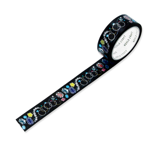 WORLD CRAFT Kira Kira Washi Tape - Jewelry