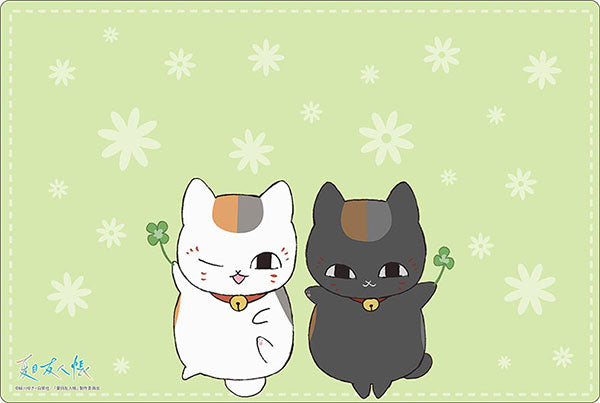 Bushiroad Rubber Mat Collection V2 Vol.1799 Natsume's Book of Friends "Nyanko Sensei & Black Nyanko"