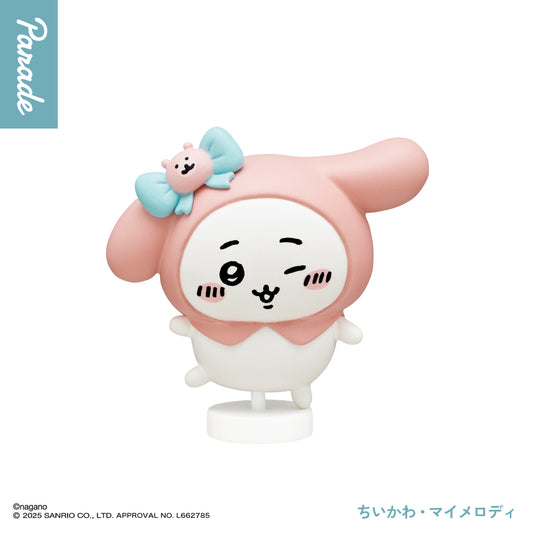 Chiikawa x Sanrio Characters Cosplay Mini Figure