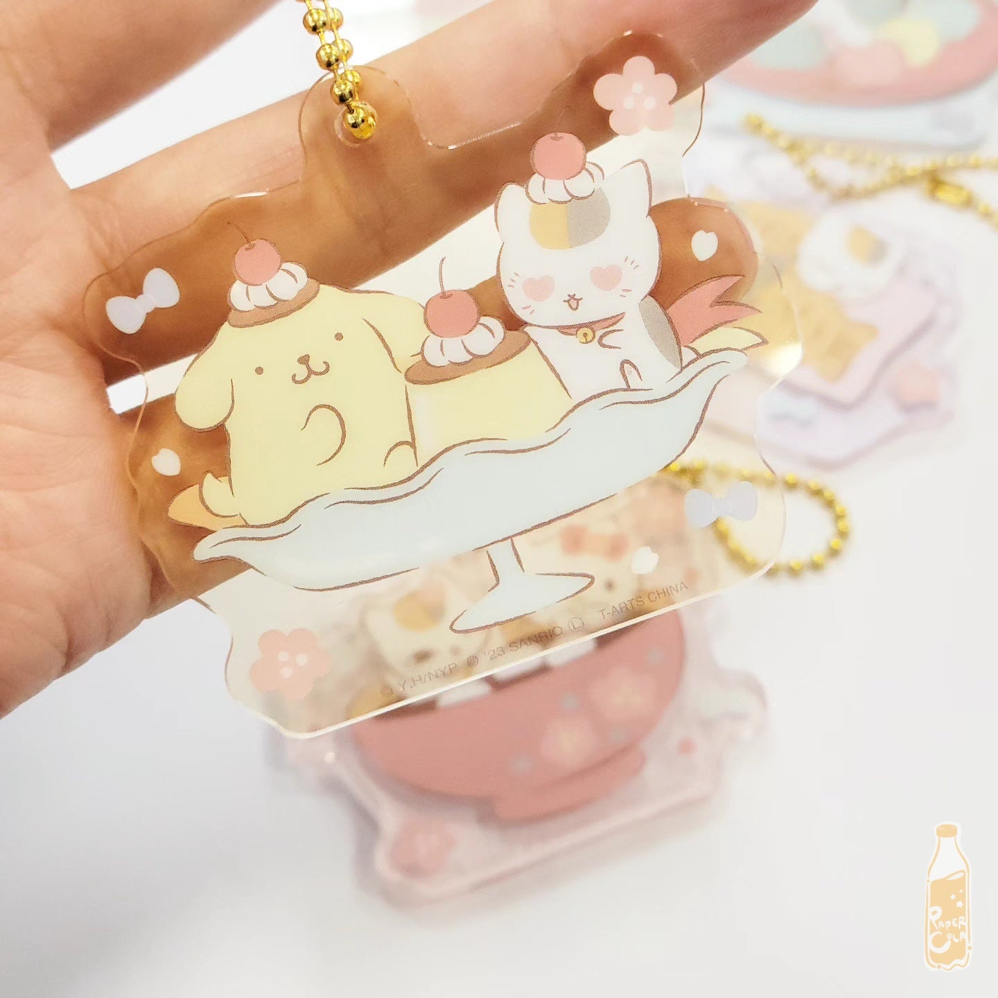 Natsume Yuujinchou x Sanrio Characters Acrylic Keychain