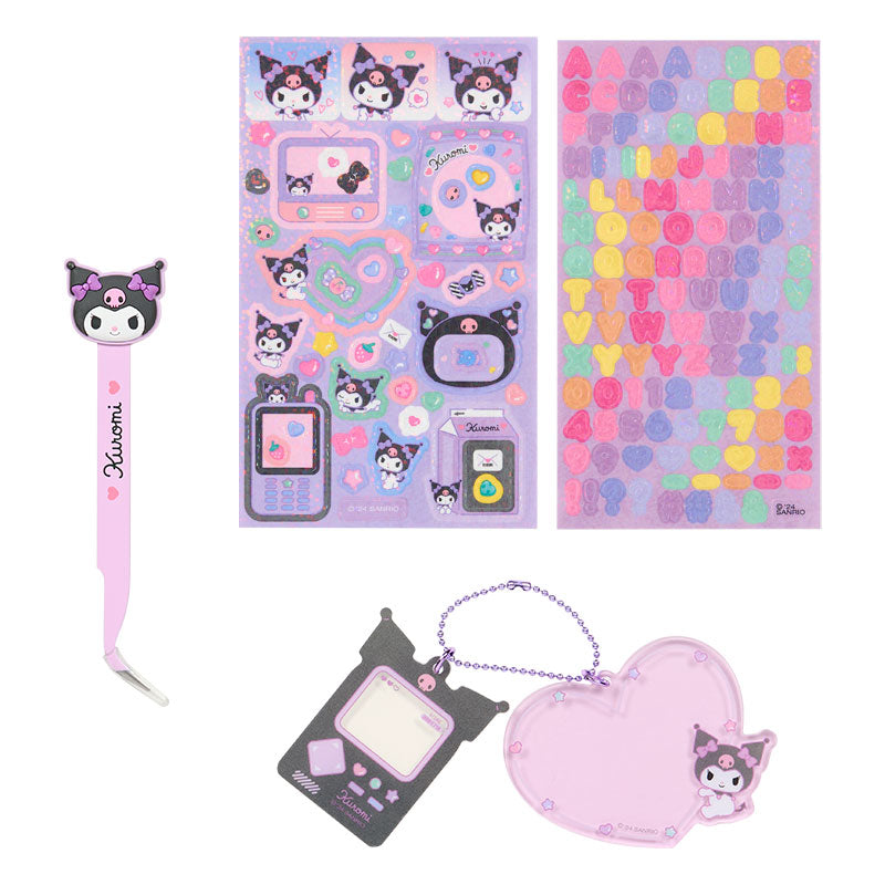 Sanrio Tweezers & Charm Deco Set