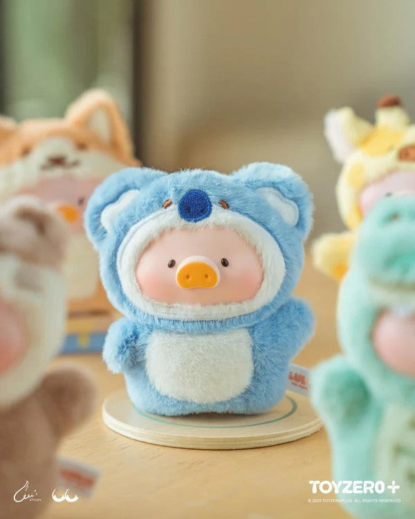 Lulu the Piggy ANIMAL PARTY PUPPET SHOW Plush Keychain