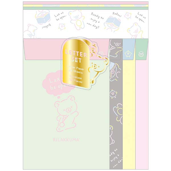 Rilakkuma Letter Set (Rilakkuma's Messages)