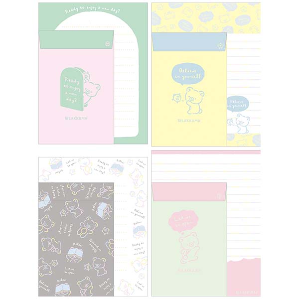 Rilakkuma Letter Set (Rilakkuma's Messages)