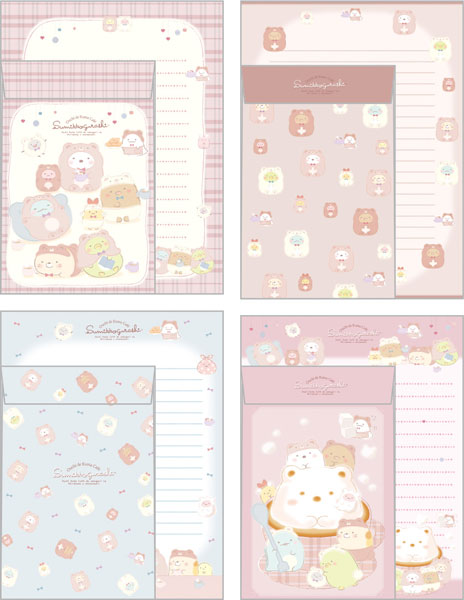 Sumikkogurashi Letter Set (Home Bear Cafe)