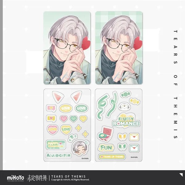 Tears of Themis Fluffy Romance Series Exclusive Photo Card Decoration Set