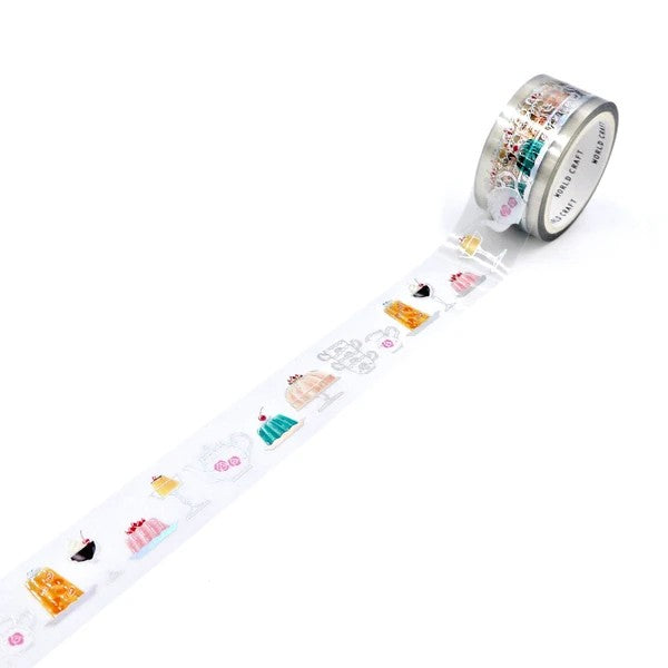 WORLD CRAFT Kira Kira CLEAR Tape - Jelly Sweets