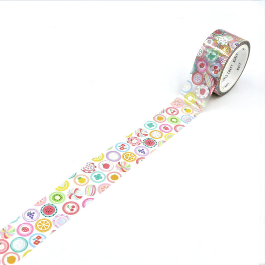 WORLD CRAFT Kira Kira CLEAR Tape - Candy