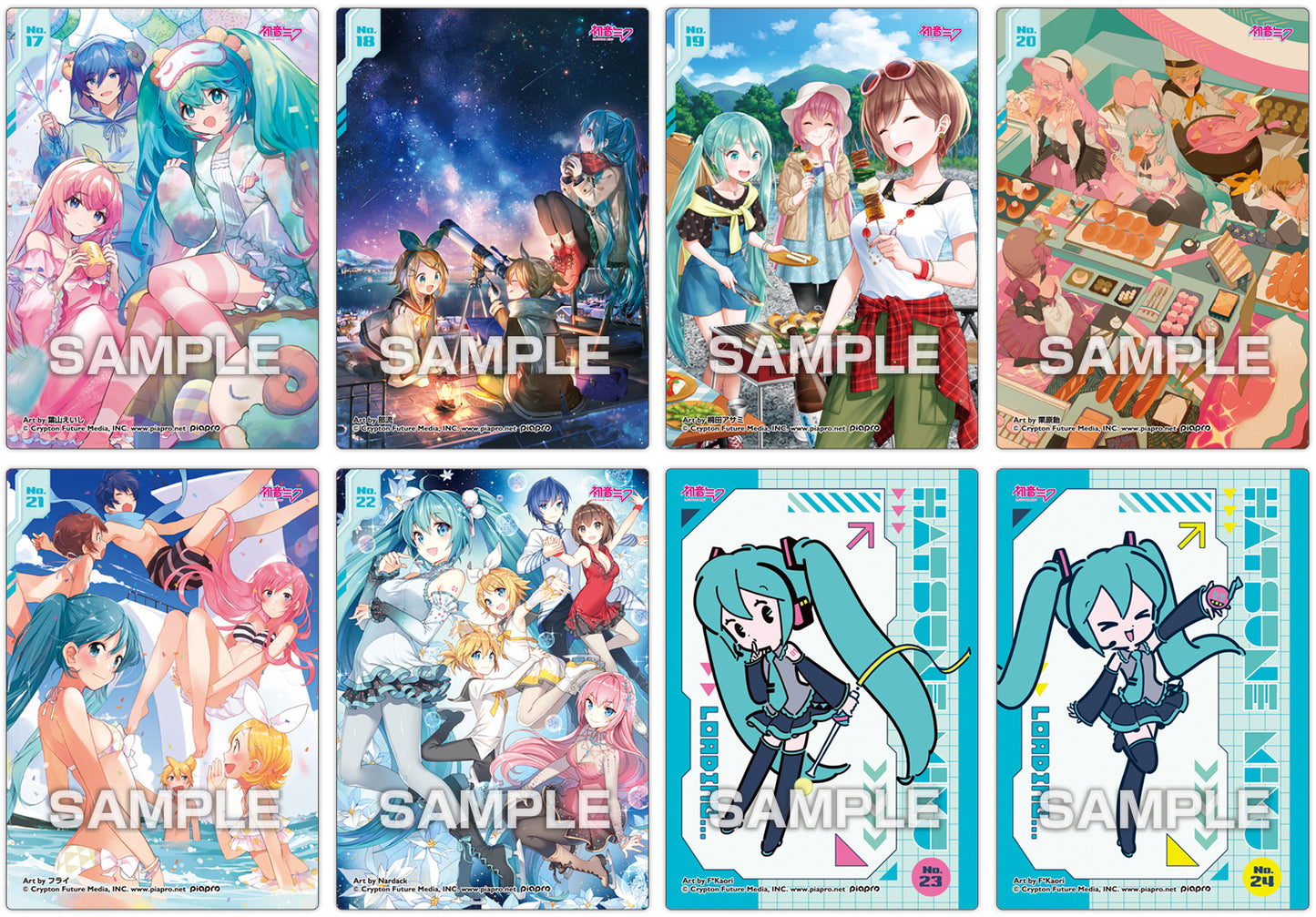 Hatsune Miku Kira Kira Clear Card Collection with Gum
