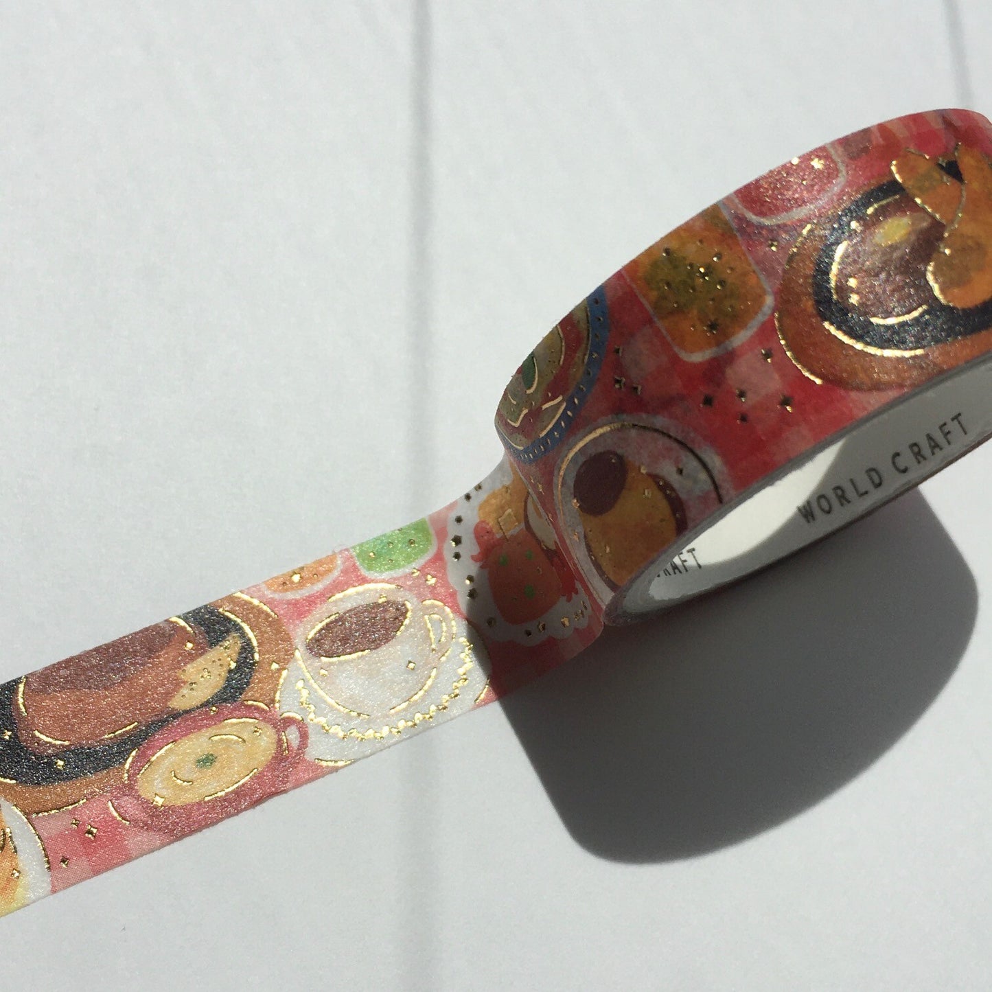 WORLD CRAFT Kira Kira Washi Tape - Restaurant