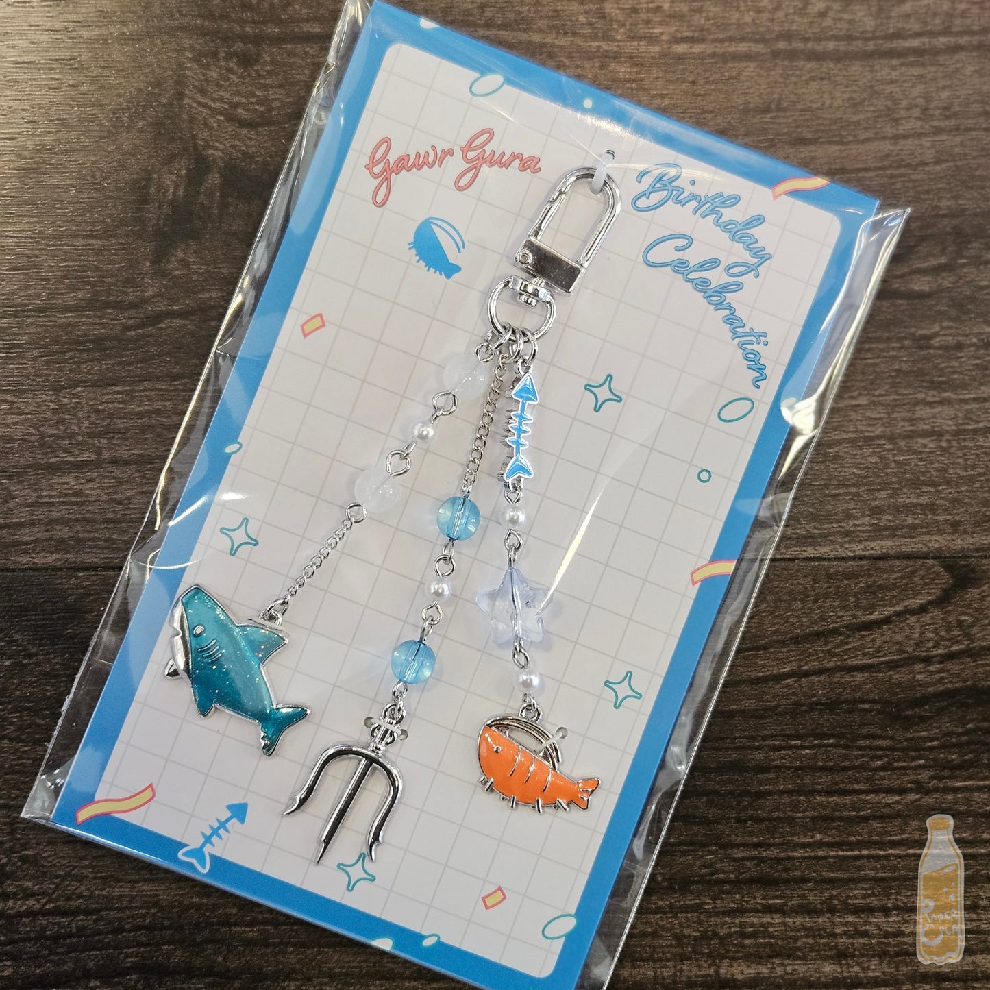 Gawr Gura Birthday Celebration 2024 Sharky Keychain
