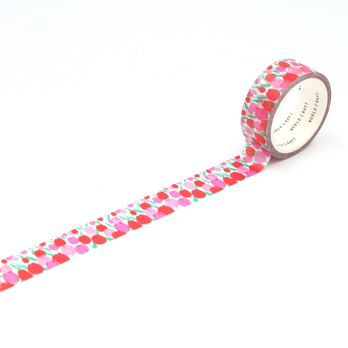 WORLD CRAFT Kira Kira Washi Tape - Tulip