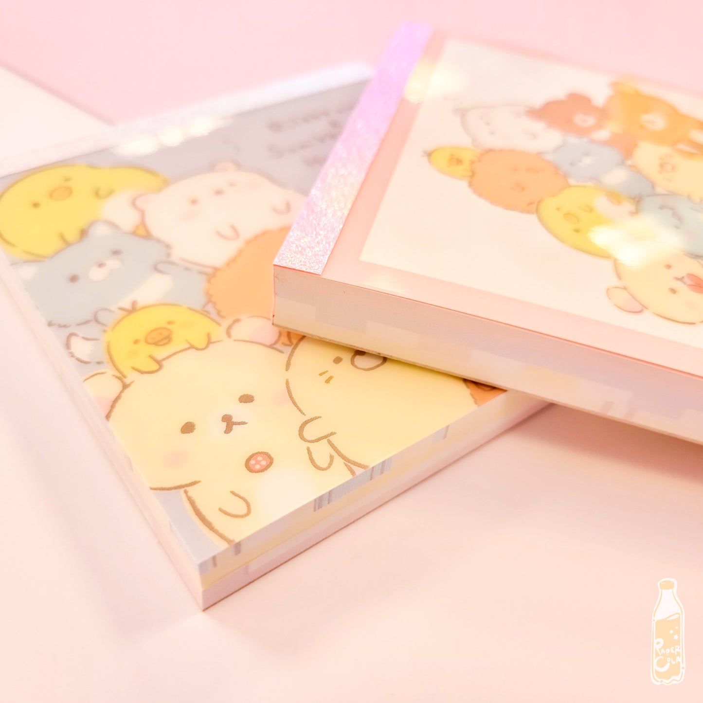 San-X Honyagurumies Square Memo Pad (Blue)