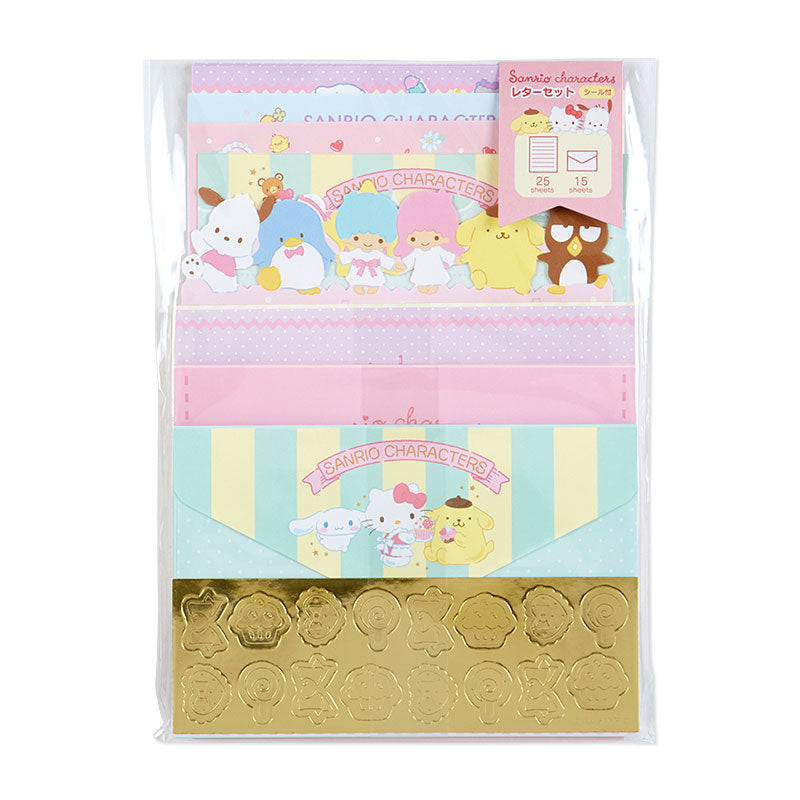 Carta de baralho com personagens Sanrio Hello Kitty, Little Twin Stars, My  Melody, Cinnamoroll, Pompompurin, Pochacco 8,89 cm x 6,05 cm x 1,81 cm com  caixa de papel