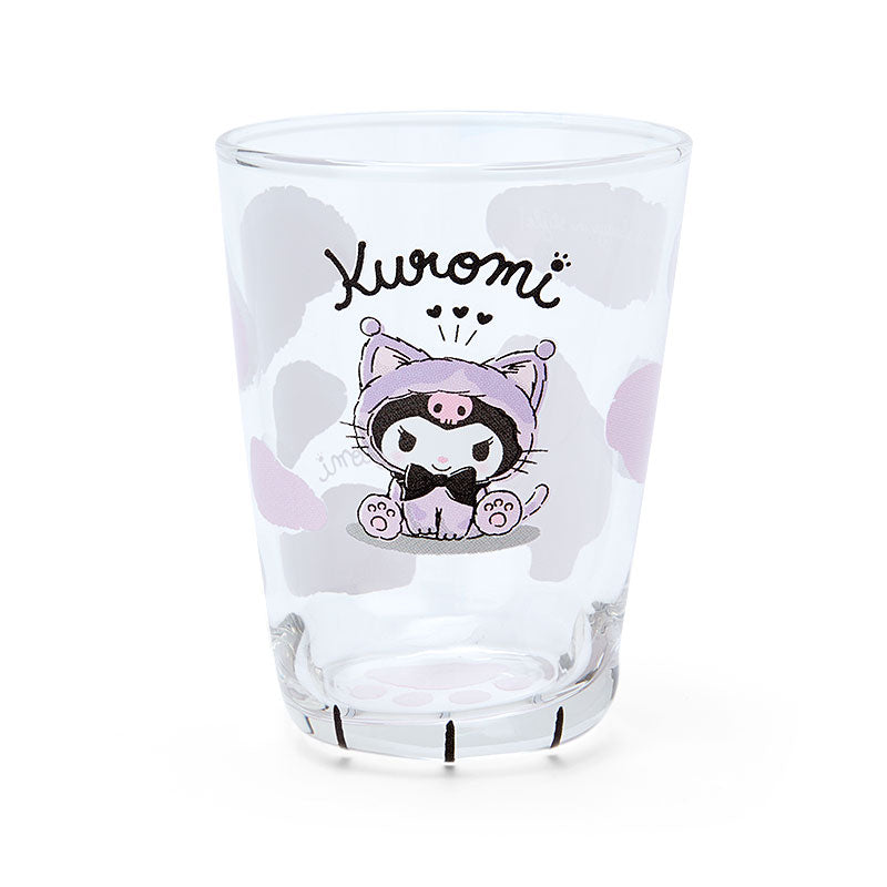 Kuromi Sanrio paws stars 16oz Libbey Glass Can Ready to apply