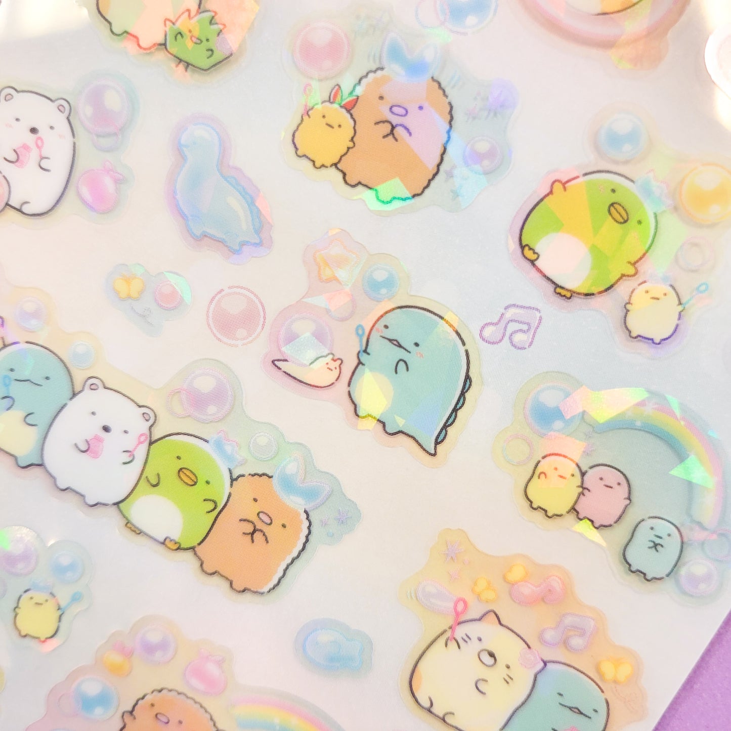 Sumikkogurashi Kiraholo Seal (Soap Bubbles)