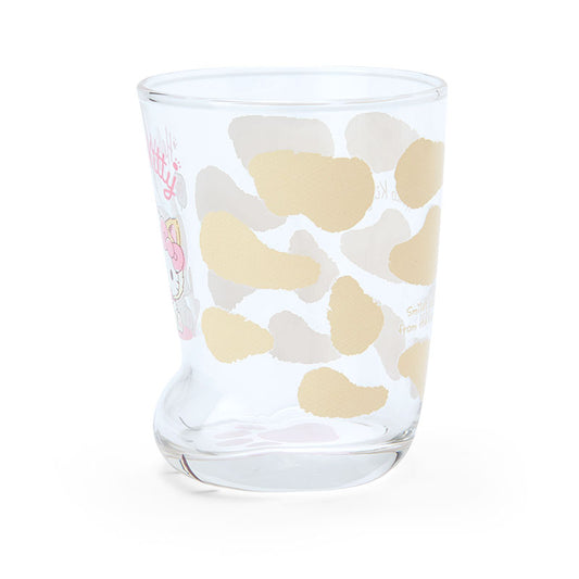 Hello Kitty Cat Paw Glass