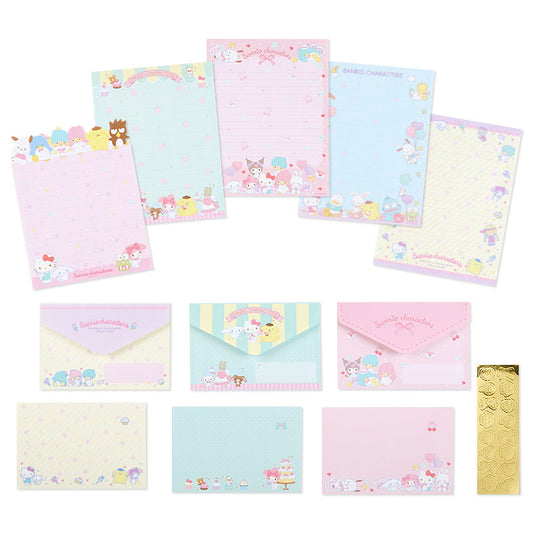 Sanrio Characters Letter Set