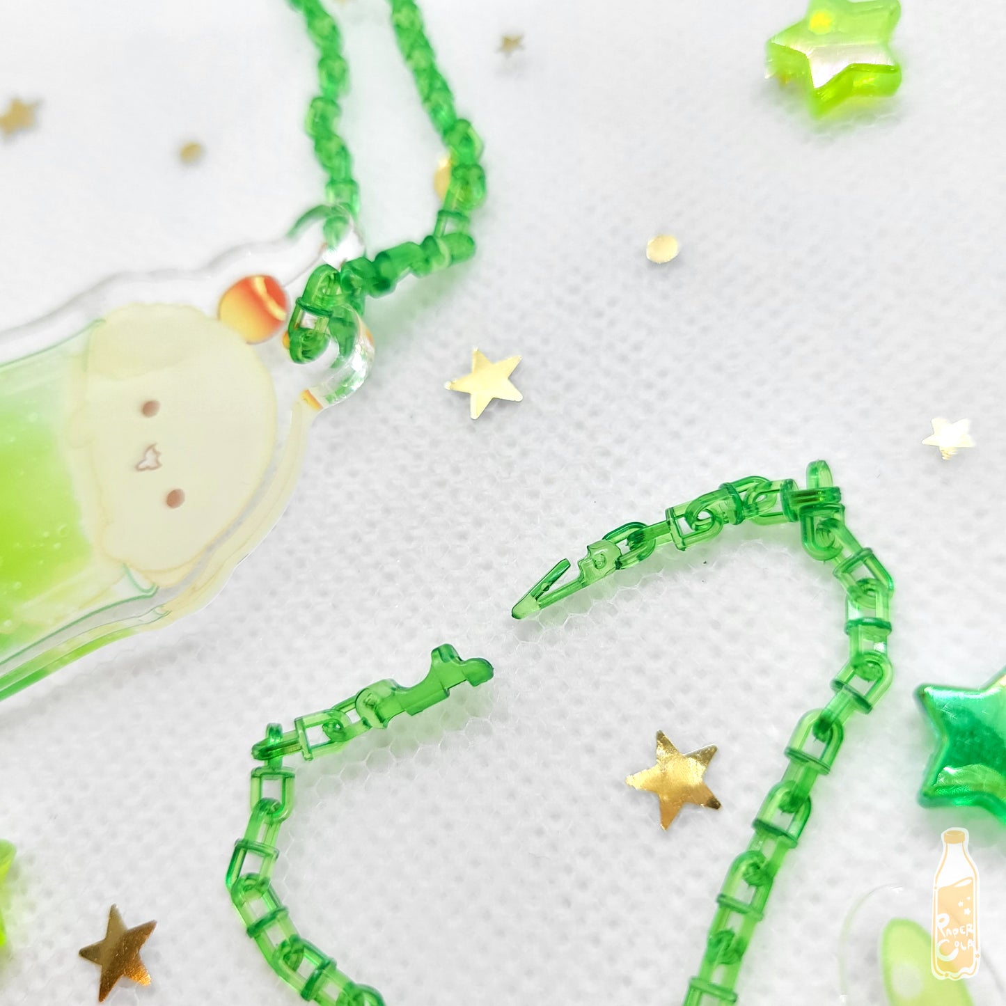 Cream Soda Party Acrylic Keychain