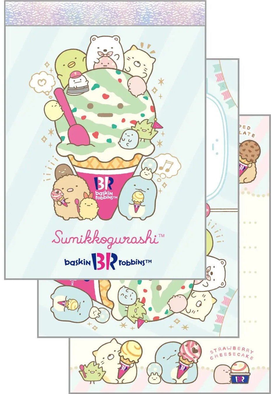 Sumikkogurashi x Baskin-Robbins Mini Memo