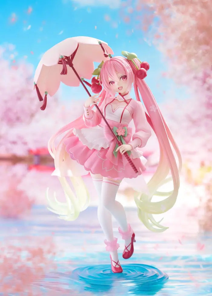 Artist Masterpiece Figure+ Sakura Miku: Sakura Dress Ver.