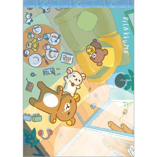 Rilakkuma "stay with me" Memo Pad