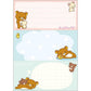 Rilakkuma "stay with me" Memo Pad